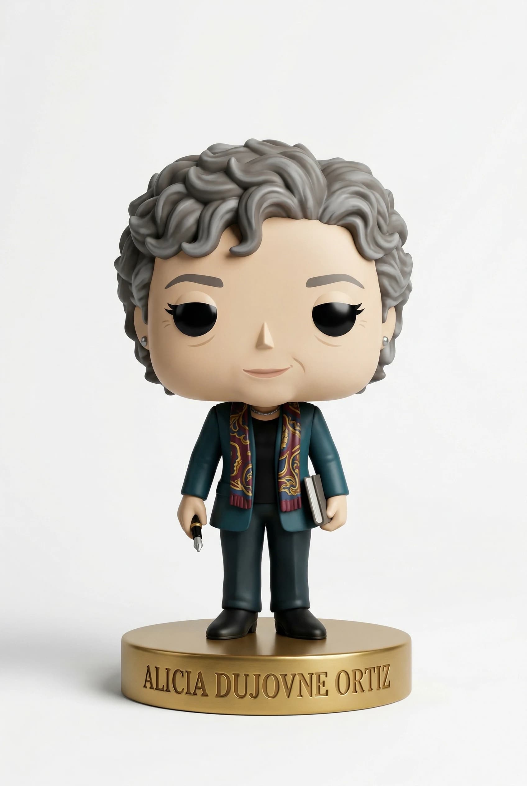 Funko personalizado de Alicia Dujovne Ortiz