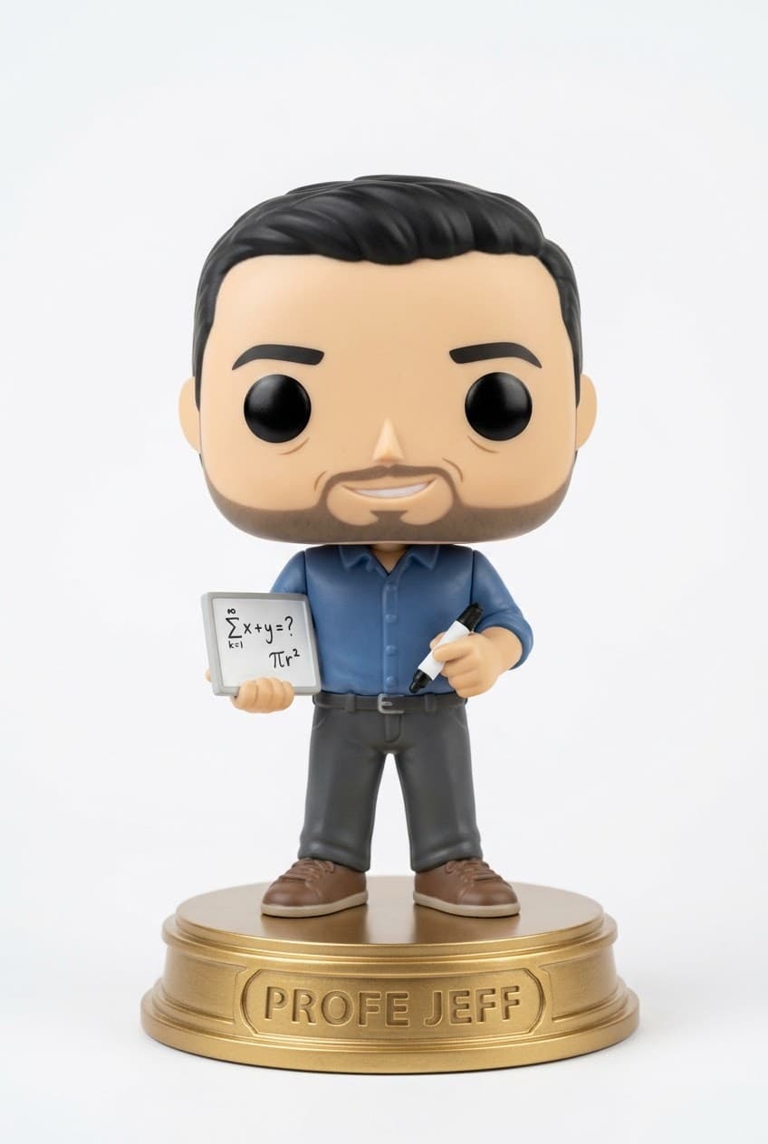 Funko personalizado de Profe Jeff