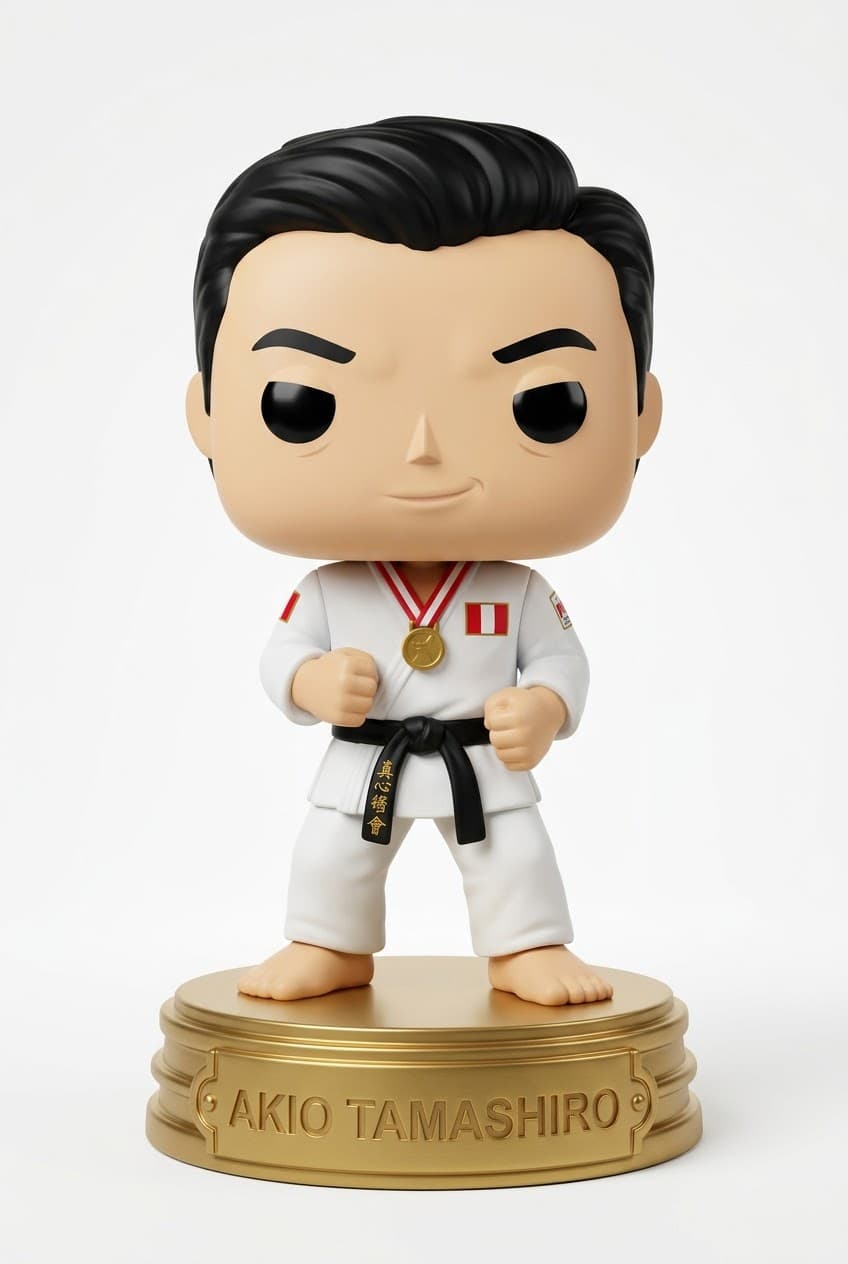 Funko personalizado de Akio Tamashiro