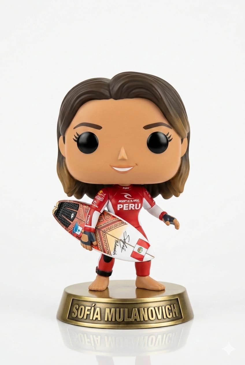 Funko personalizado de Sofia Mulanovich
