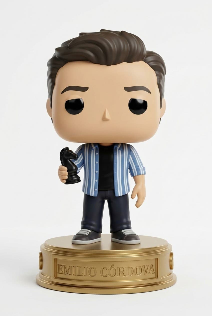 Funko personalizado de Emilio Cordova