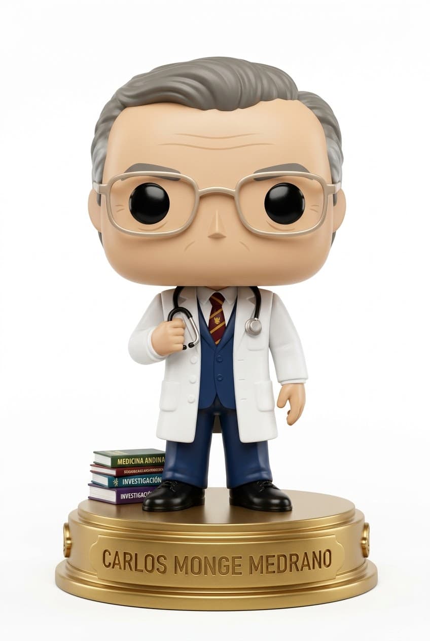 Funko personalizado de Carlos Monge Medrano