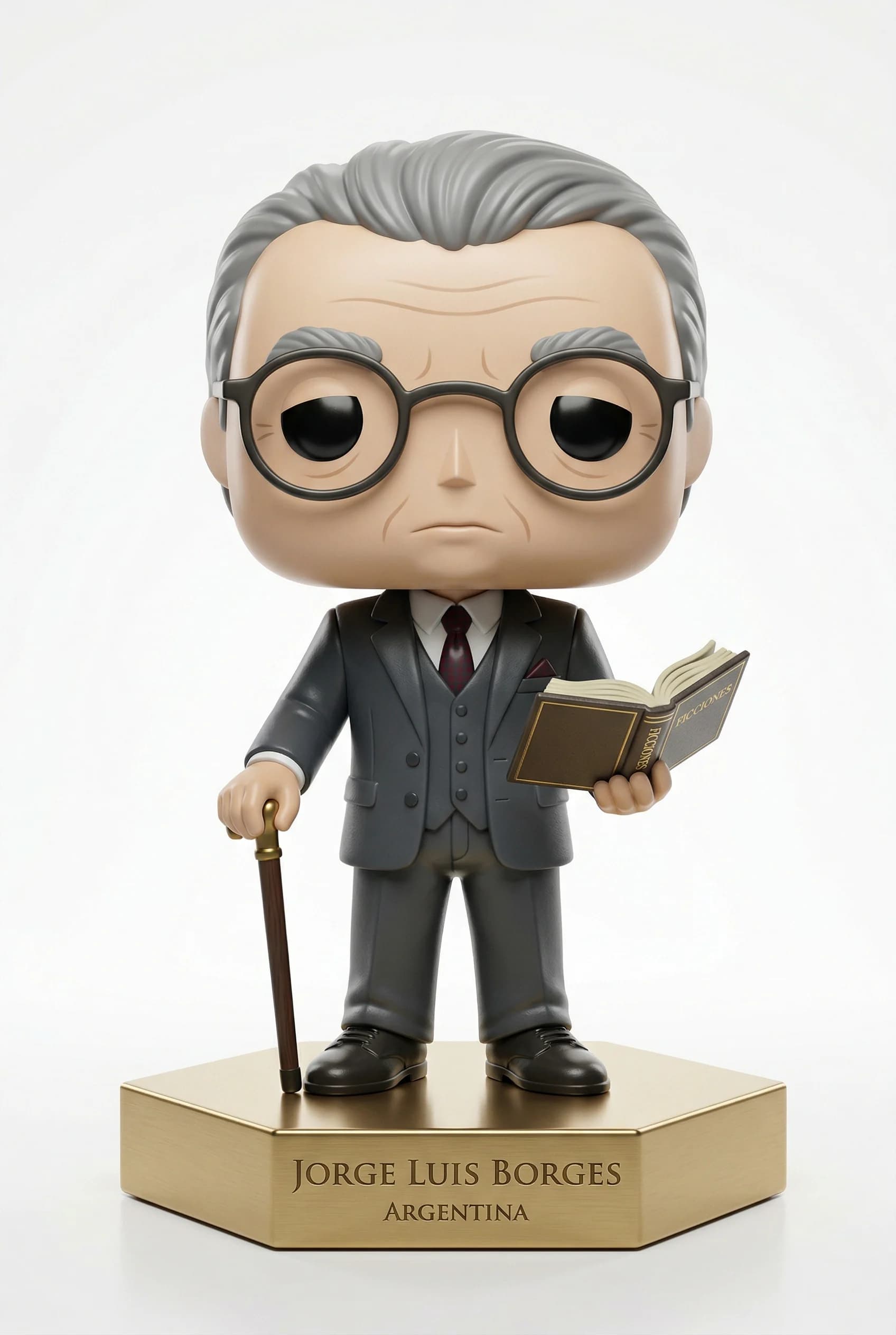 Funko personalizado de Jorge Luis Borges