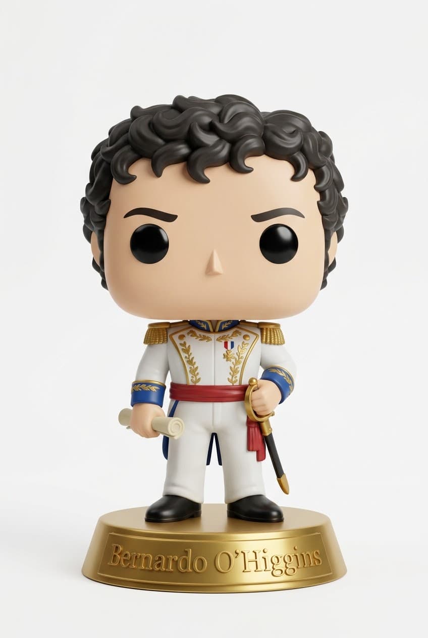 Funko personalizado de Bernardo O Higgins