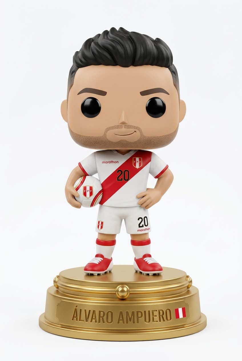 Funko personalizado de Alvaro Ampuero