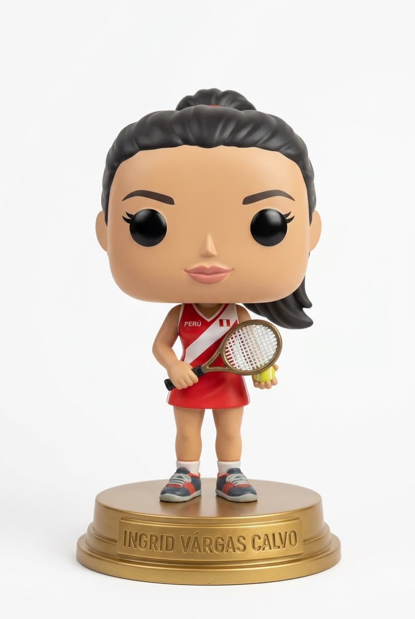Funko personalizado de Ingrid Vargas Calvo