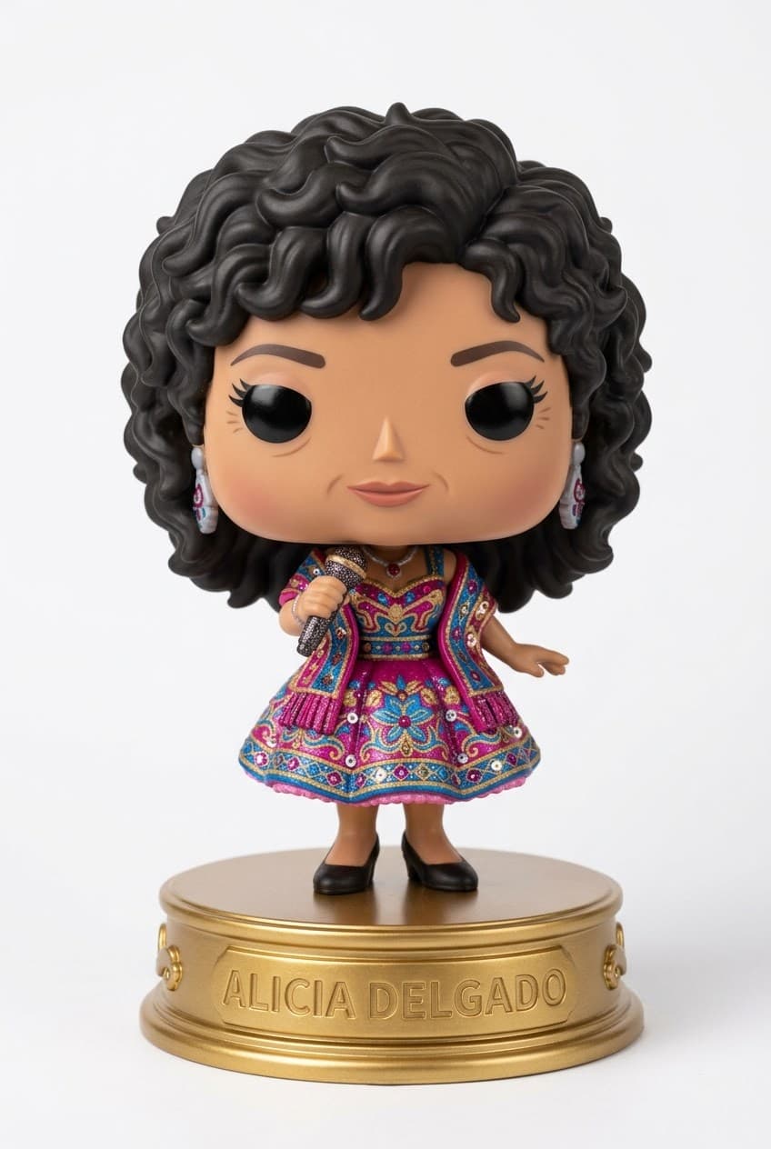 Funko personalizado de Alicia Delgado
