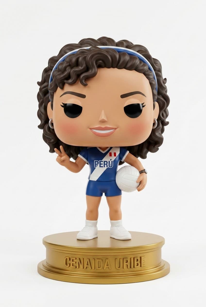 Funko personalizado de Cenaida Uribe