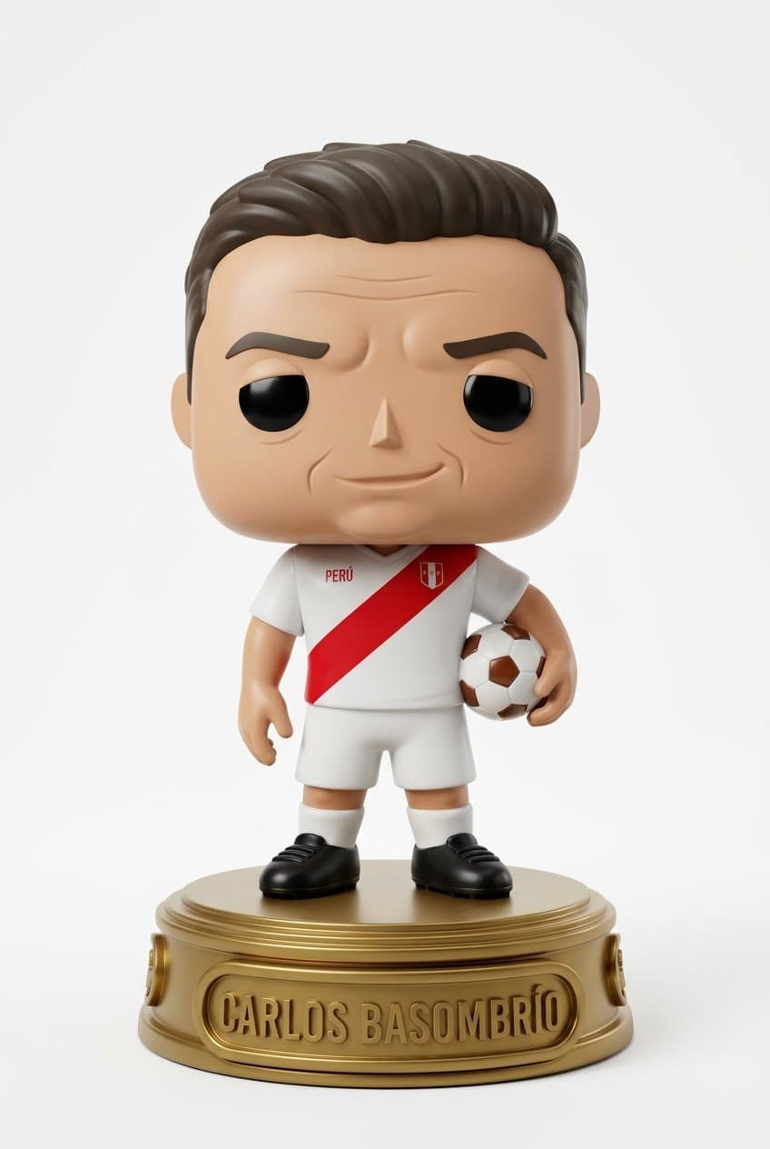 Funko personalizado de Carlos Basombrio