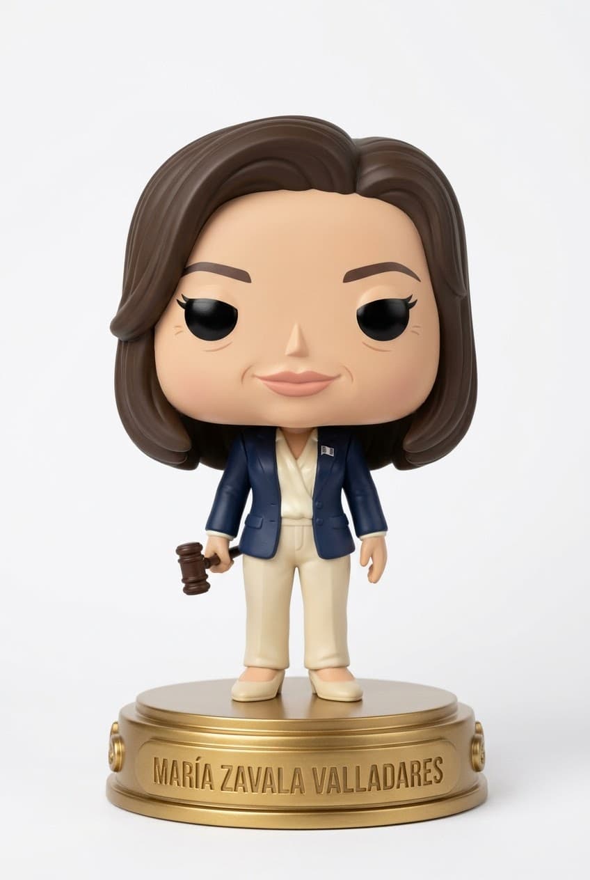 Funko personalizado de Maria Zavala Valladares
