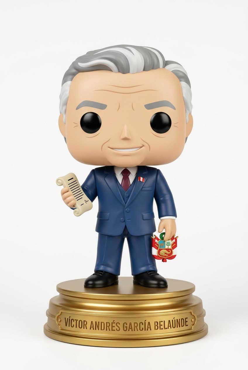 Funko personalizado de Victor Andres Garcia Belaunde
