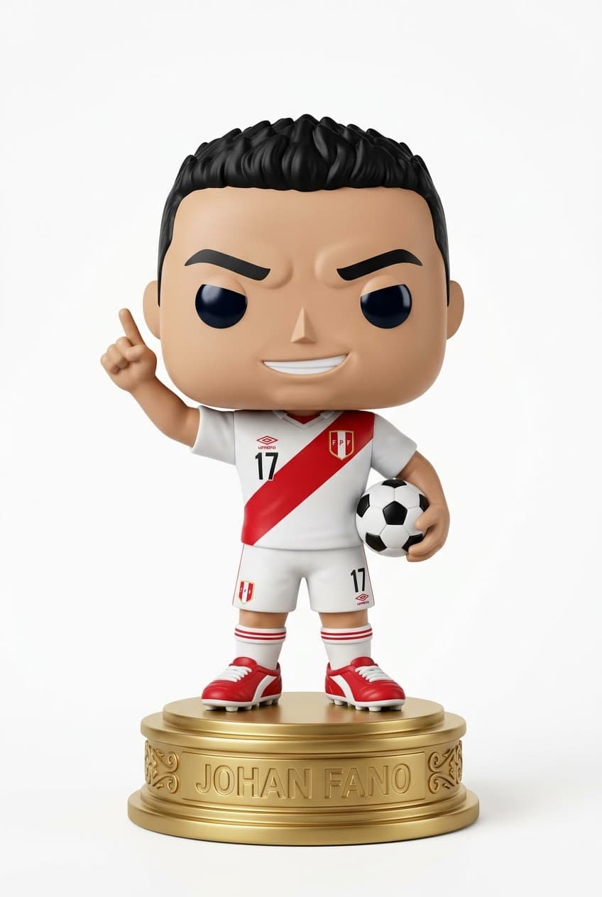 Funko personalizado de Johan Fano