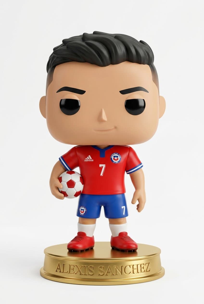 Funko personalizado de Alexis Sanchez