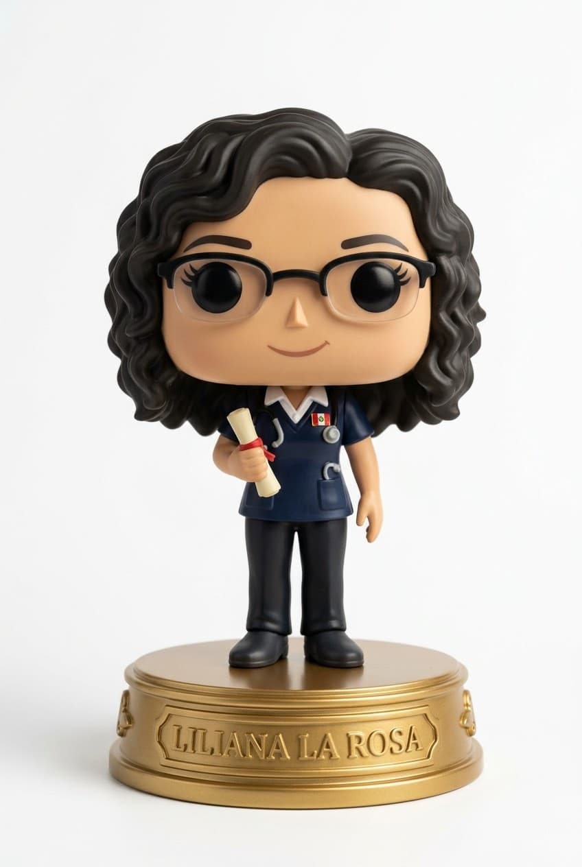 Funko personalizado de Liliana la Rosa