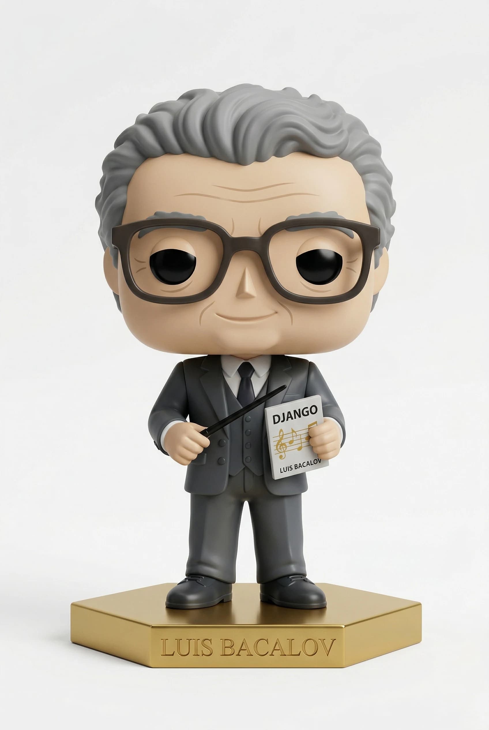 Funko personalizado de Luis Bacalov