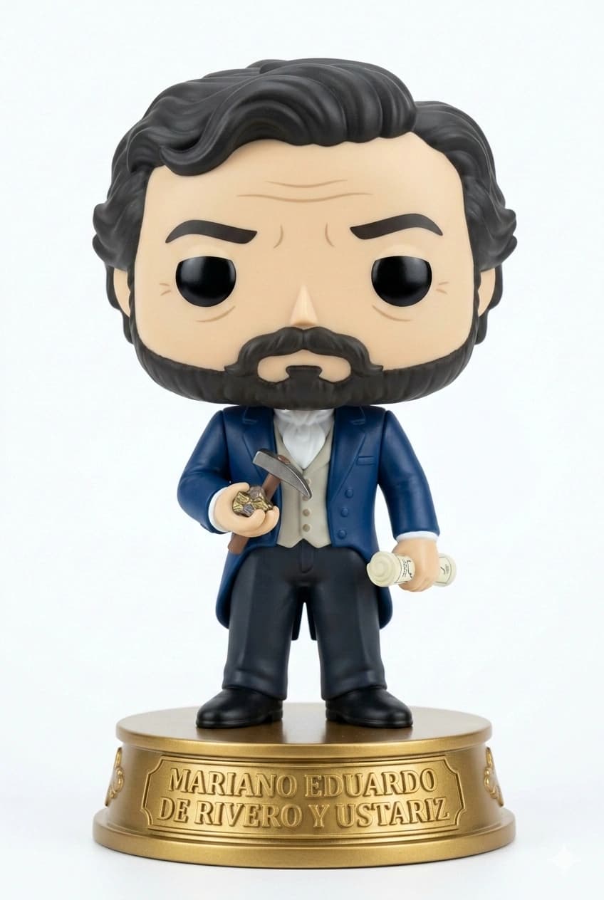 Funko personalizado de Mariano Eduardo de Rivero y Ustariz