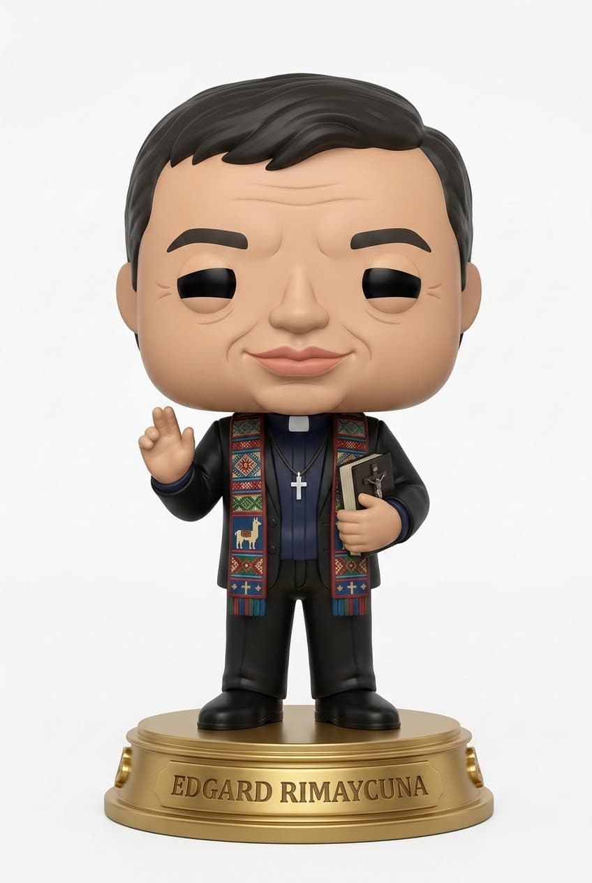 Funko personalizado de Edgard Rimaycuna