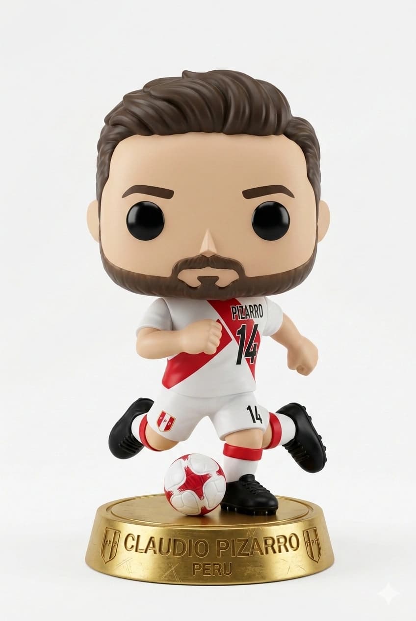 Funko personalizado de Claudio Pizarro