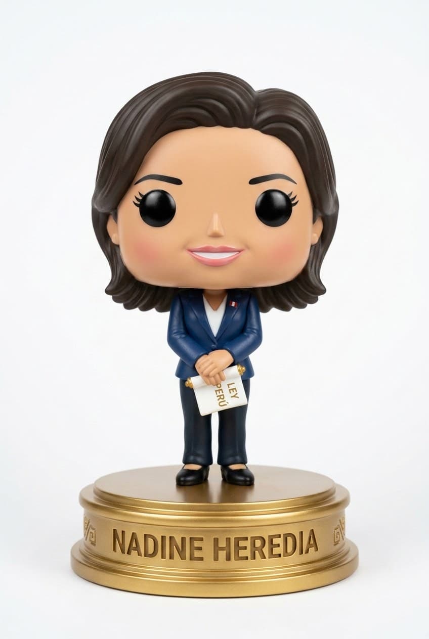 Funko personalizado de Nadine Heredia