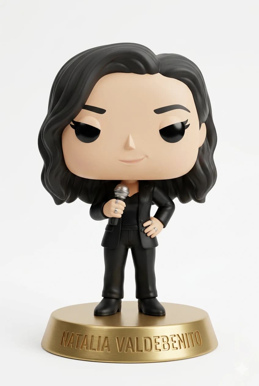 Funko personalizado de Natalia Valdebenito