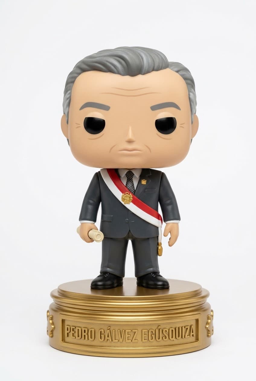 Funko personalizado de Pedro Galvez Egusquiza