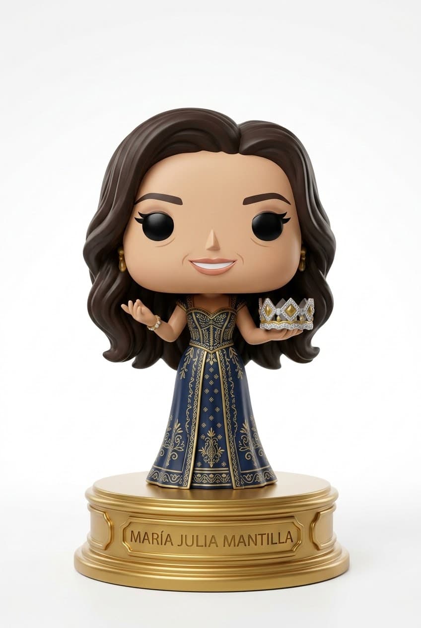 Funko personalizado de Maria Julia Mantilla