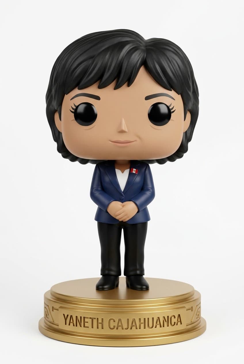 Funko personalizado de Yaneth Cajahuanca