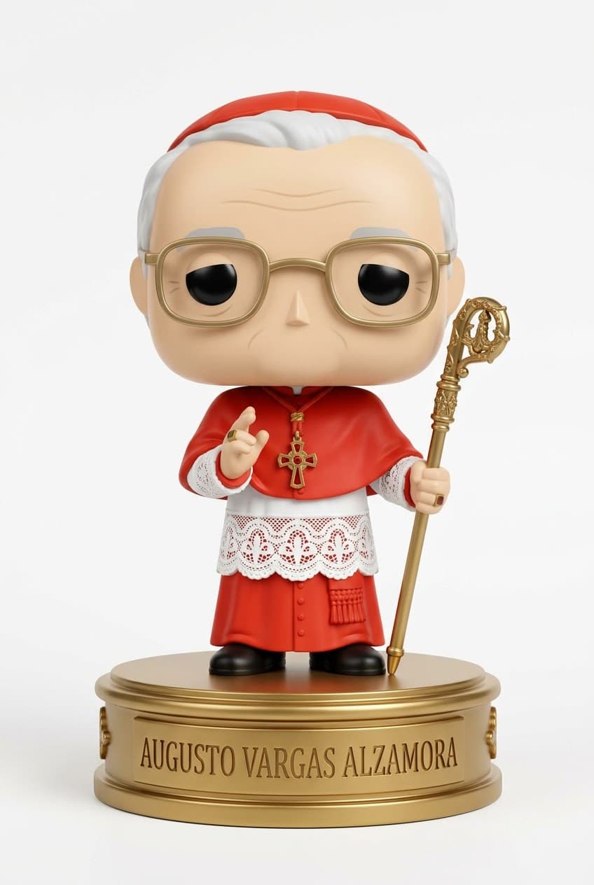 Funko personalizado de Augusto Vargas Alzamora
