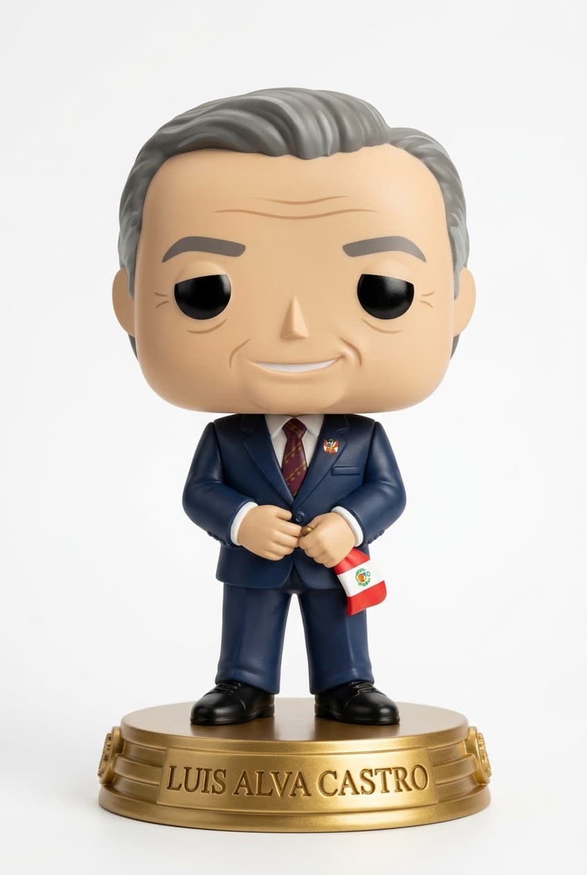 Funko personalizado de Luis Alva Castro