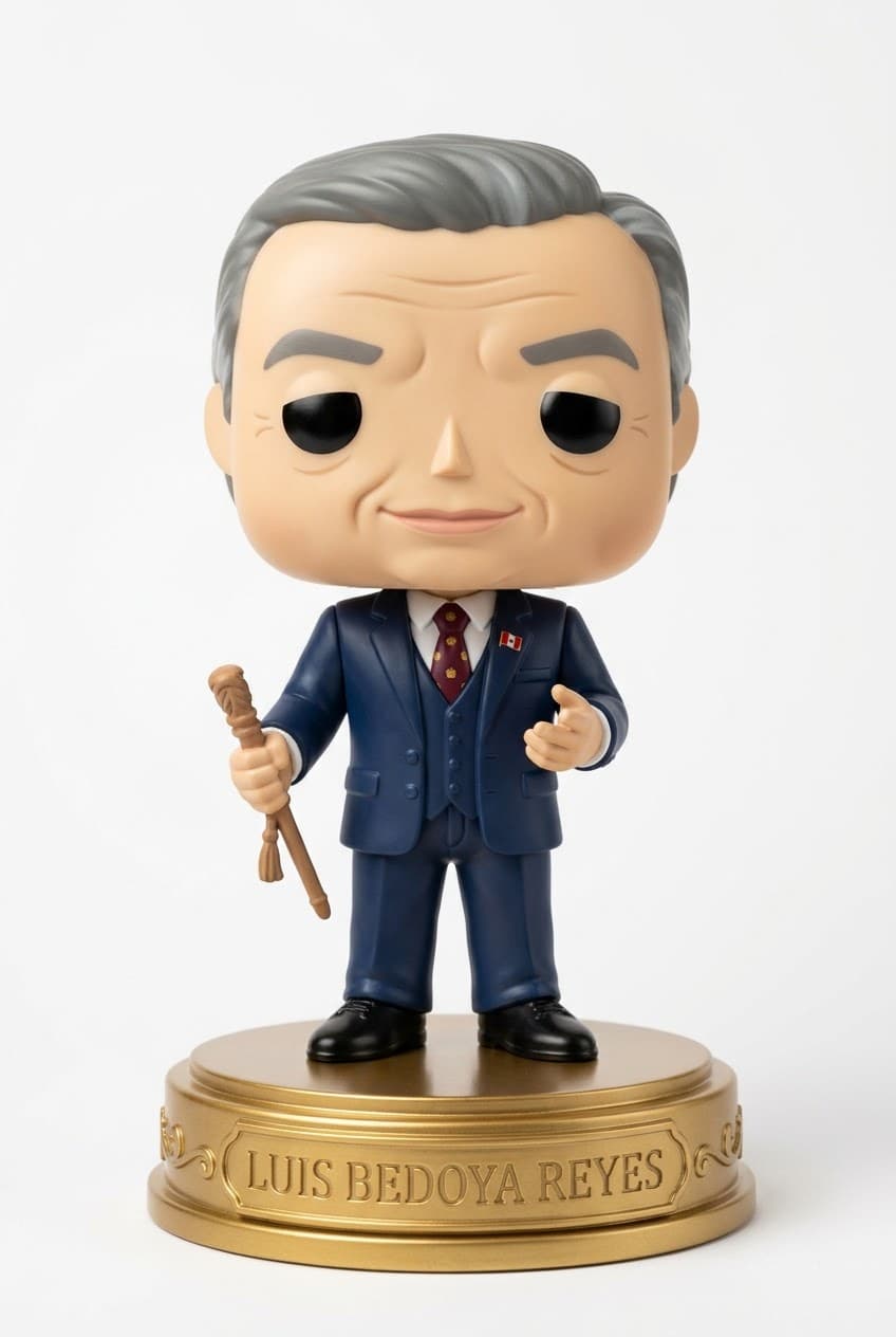 Funko personalizado de Luis Bedoya Reyes