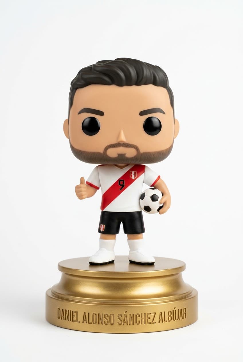 Funko personalizado de Daniel Alonso Sanchez Albujar