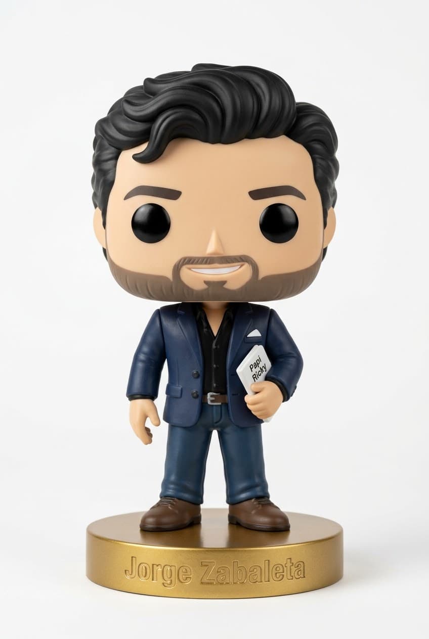Funko personalizado de Jorge Zabaleta
