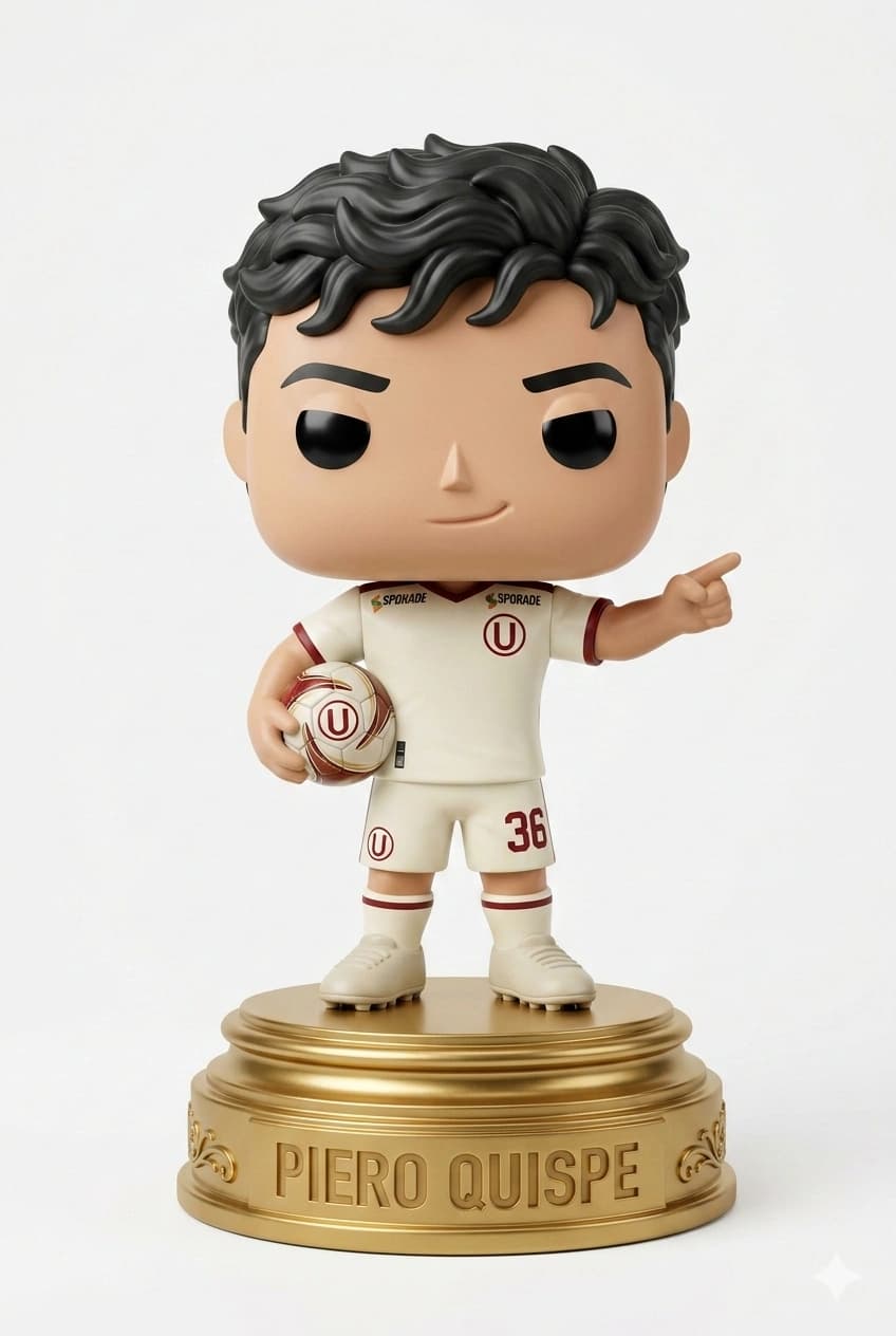 Funko personalizado de Piero Quispe
