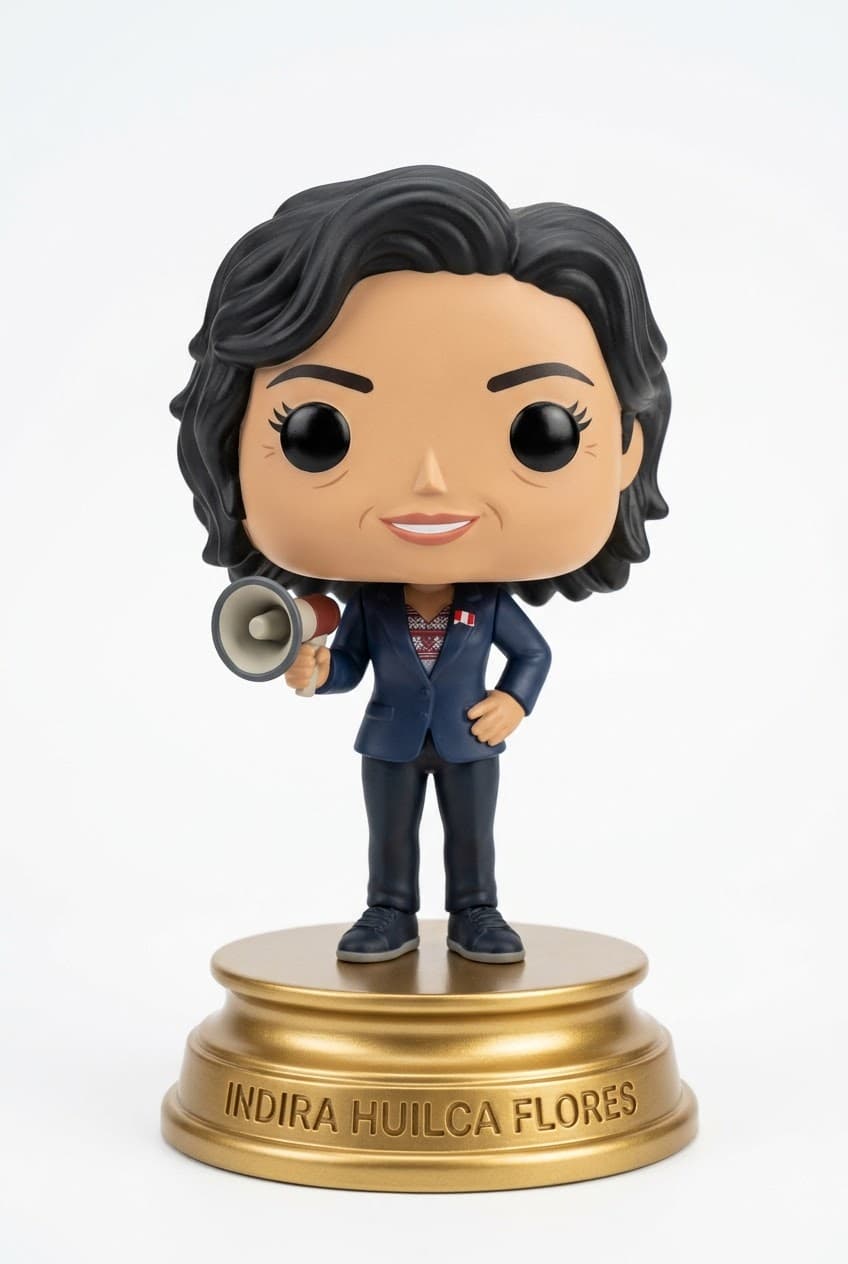 Funko personalizado de Indira Huilca Flores