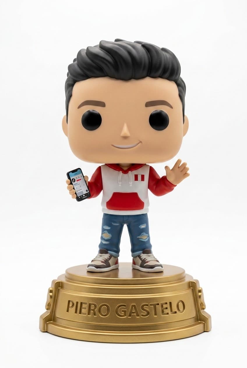 Funko personalizado de Piero Gastelo