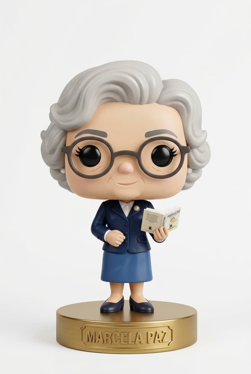 Funko personalizado de Marcela Paz