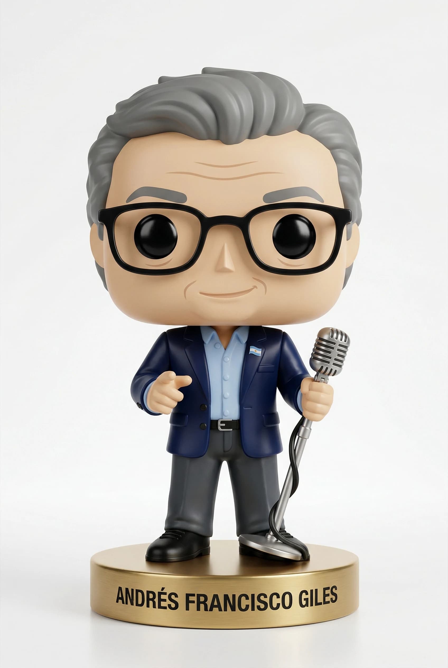 Funko personalizado de Andres Francisco Giles