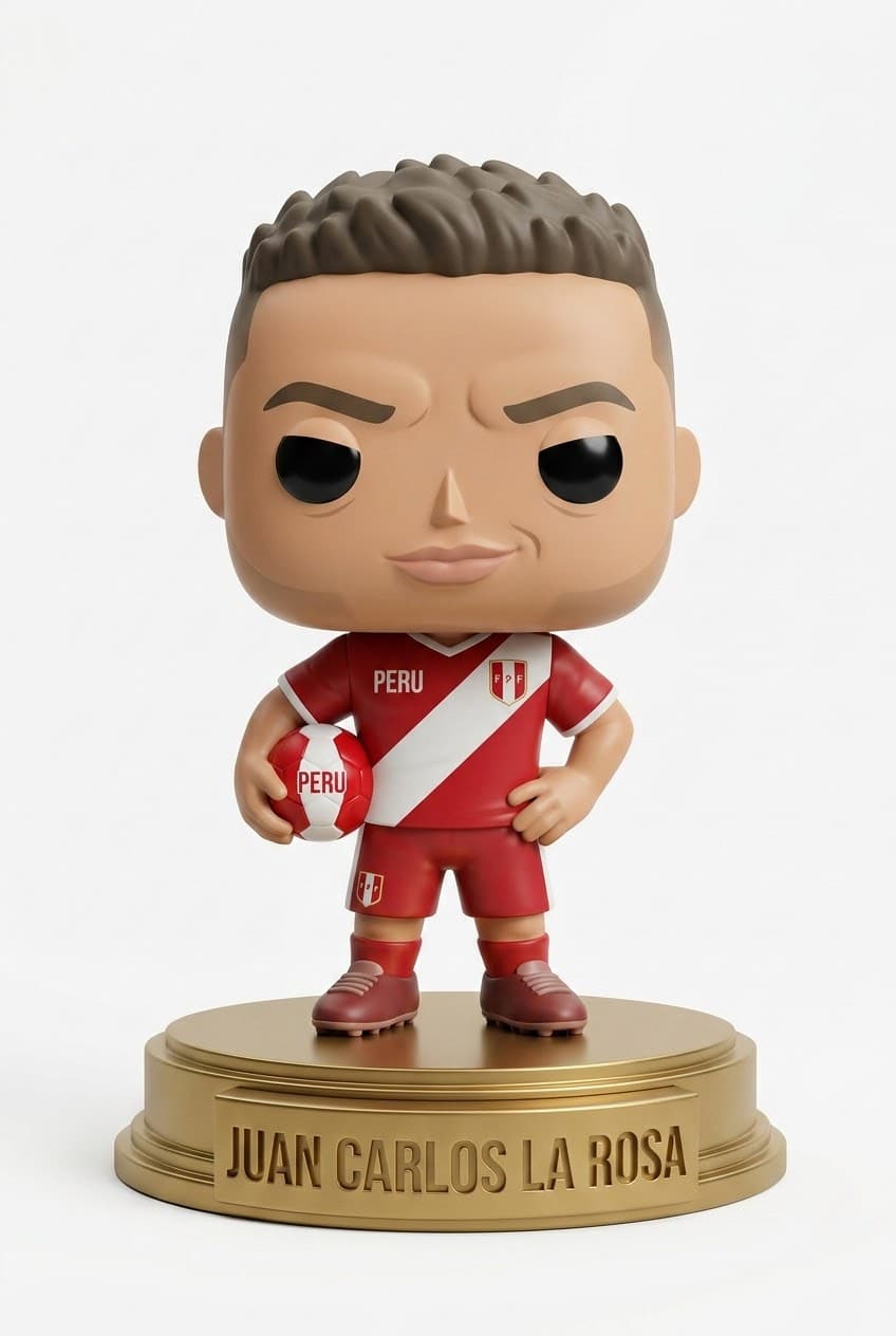 Funko personalizado de Juan Carlos la Rosa