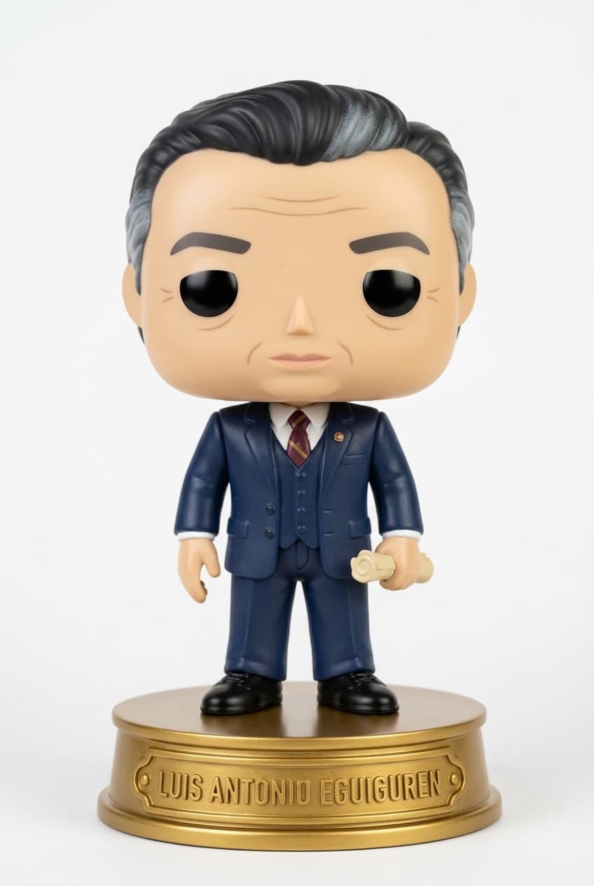 Funko personalizado de Luis Antonio Eguiguren