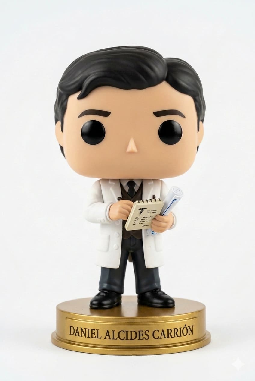 Funko personalizado de Daniel Alcides Carrion