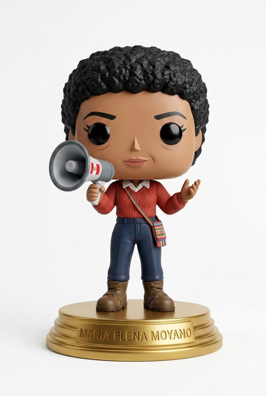 Funko personalizado de Maria Elena Moyano