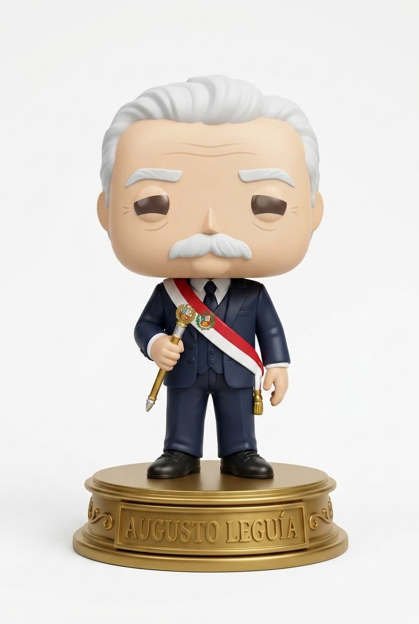 Funko personalizado de Augusto Leguia