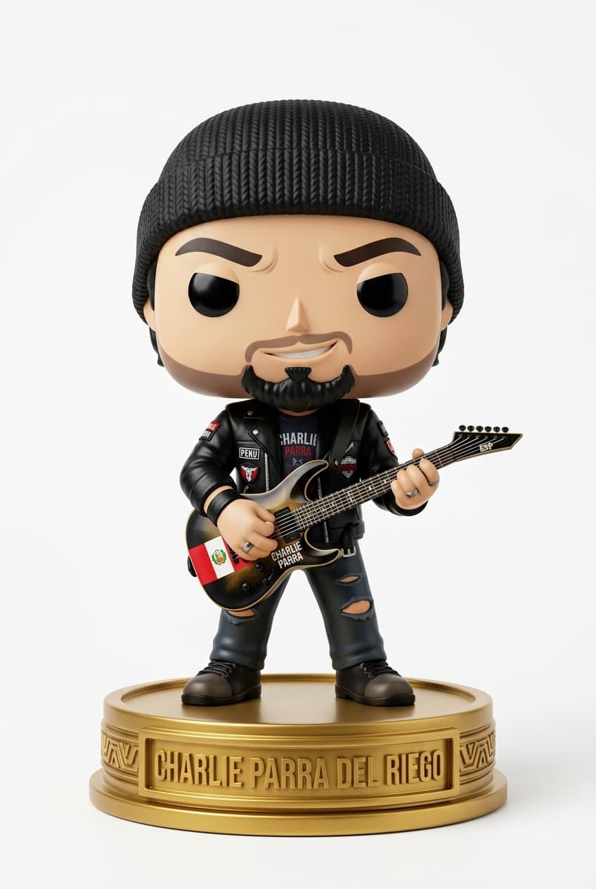 Funko personalizado de Charlie Parra del Riego