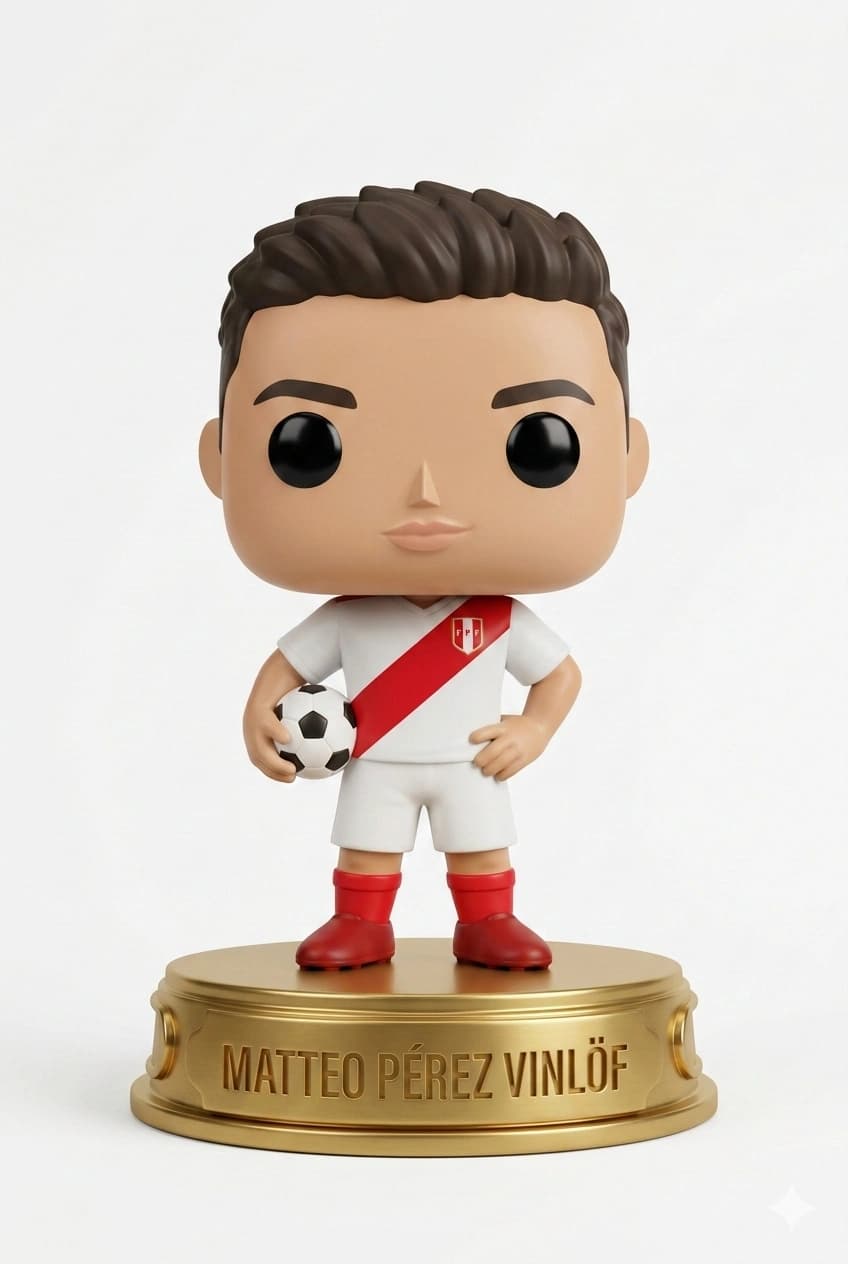 Funko personalizado de Matteo Perez Vinlof