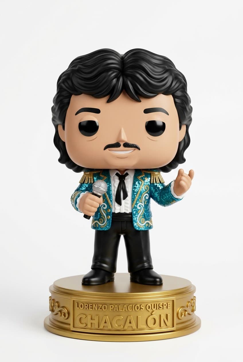 Funko personalizado de Lorenzo Palacios Quispe