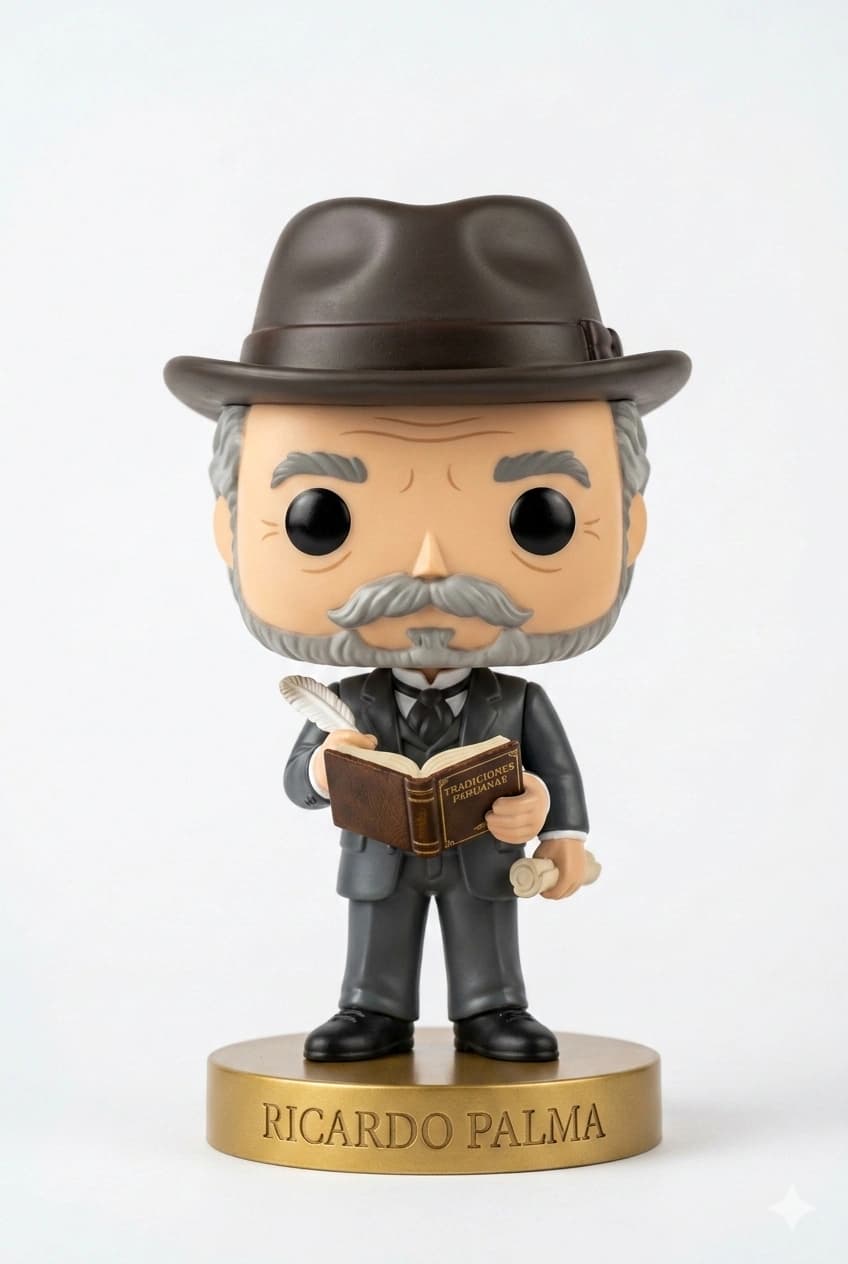 Funko personalizado de Ricardo Palma