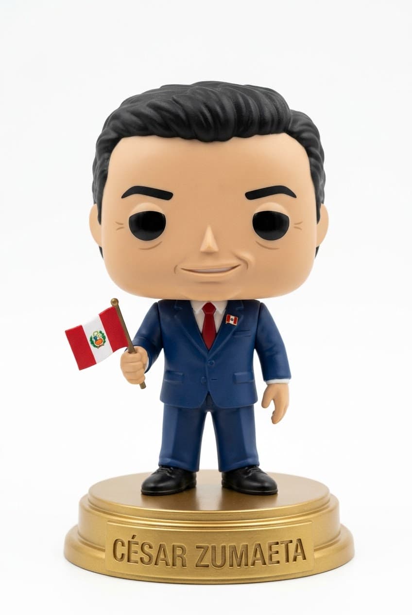 Funko personalizado de Cesar Zumaeta