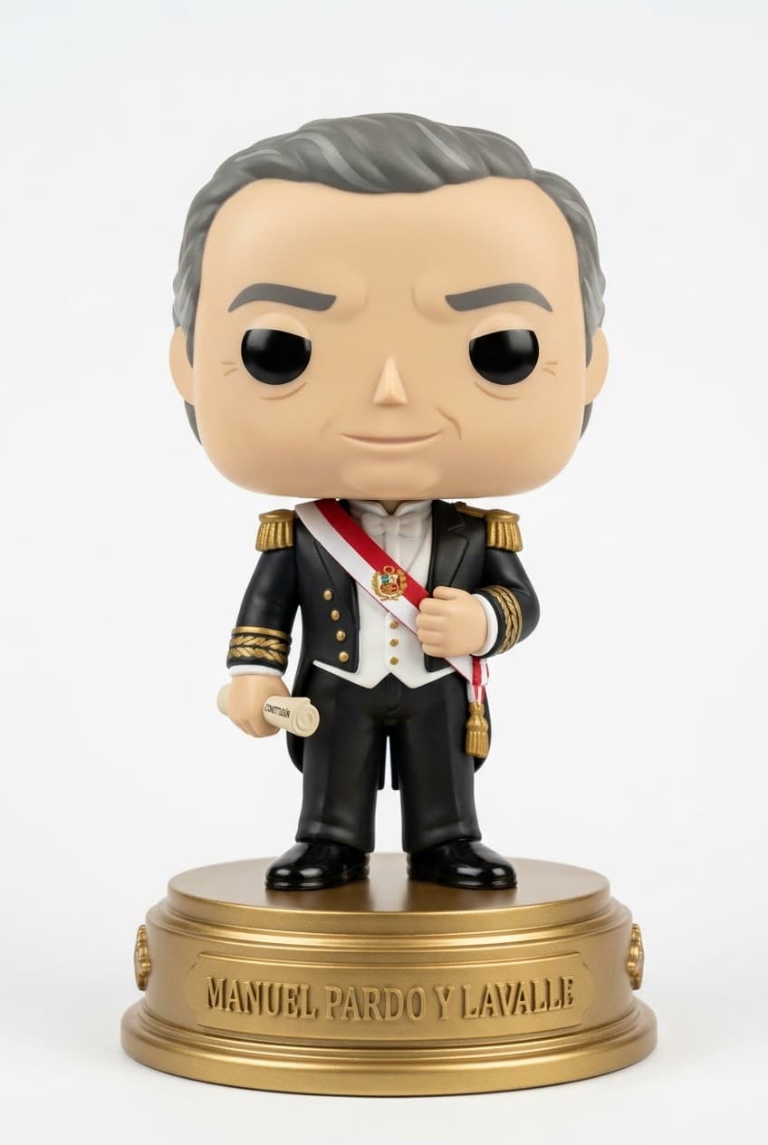 Funko personalizado de Manuel Pardo y Lavalle