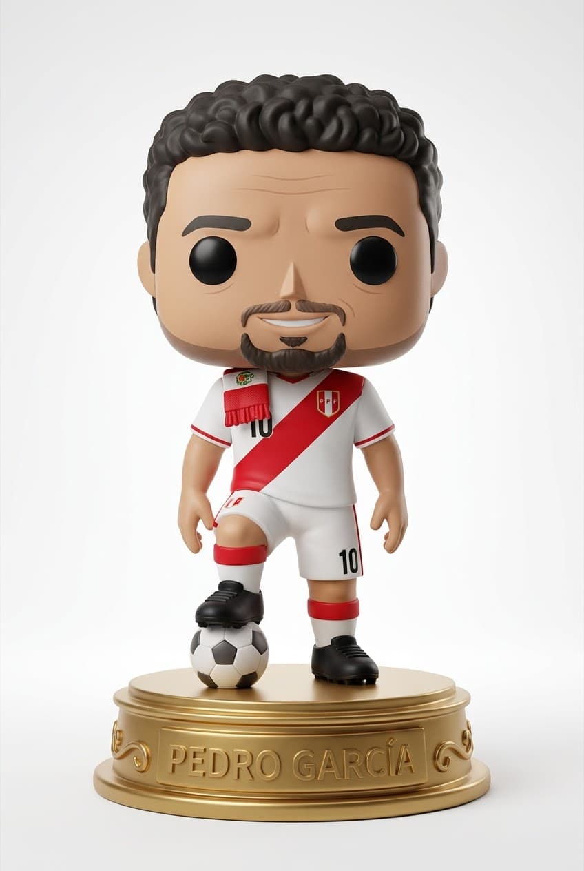 Funko personalizado de Pedro Garcia