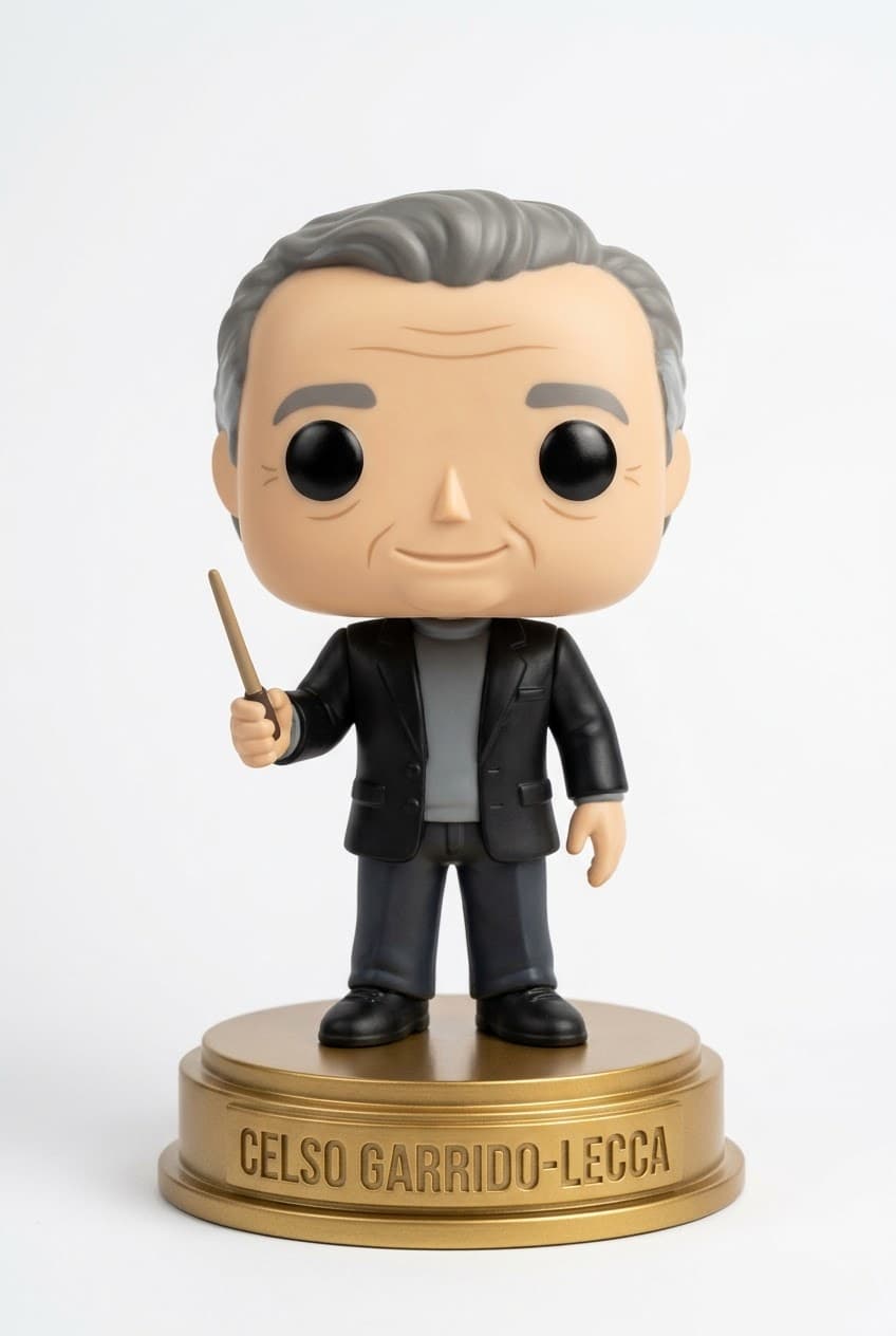 Funko personalizado de Celso Garrido Lecca